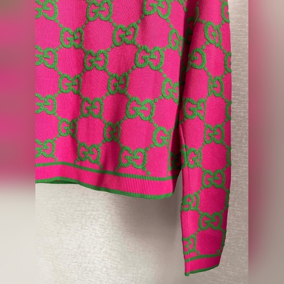 Gucci GG crew neck cardigan sweater - Picture 8 of 9